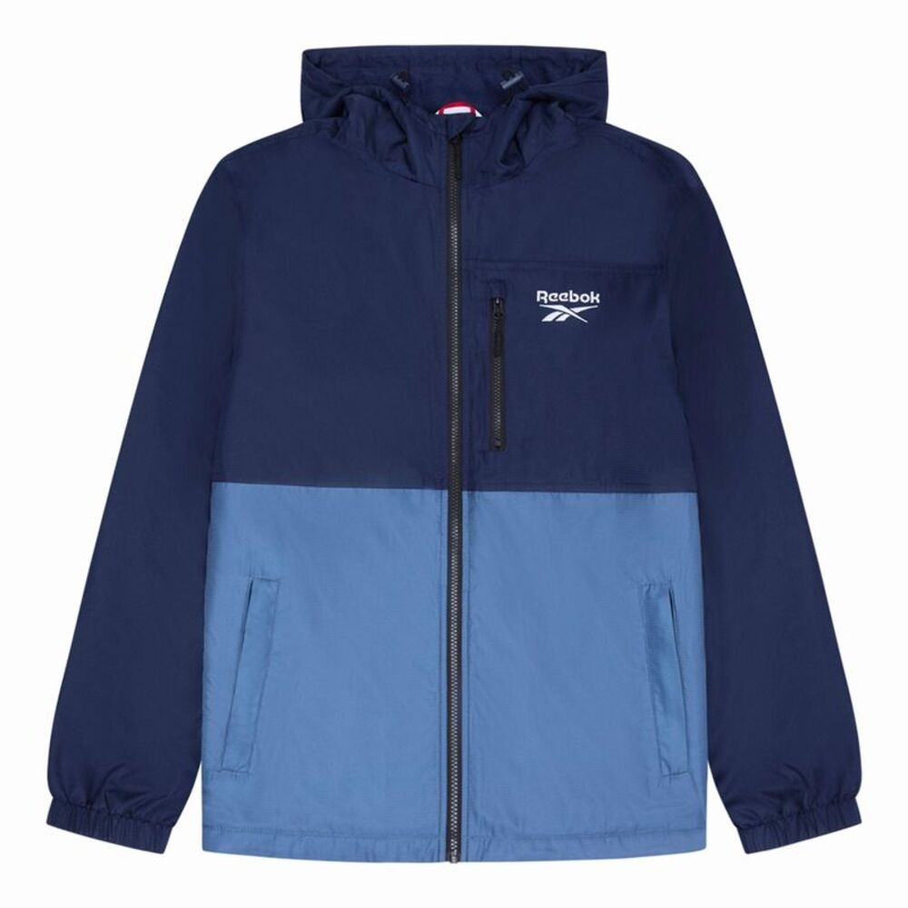 Reebok Mens RB1540 Windbreaker / Mineral Blue